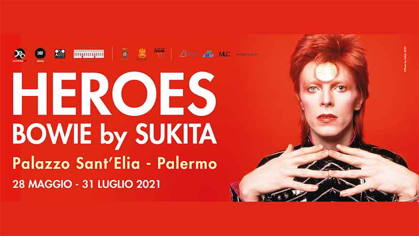 Mostra Heroes - Bowie By Sukita Palermo