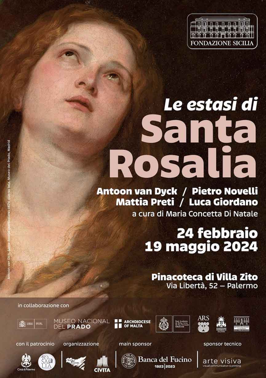 Mostra Le Estasi di Santa Rosalia Palermo